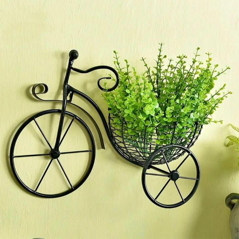 Bicycle Design Wall Basket For Home Decoration - All-In-One Store