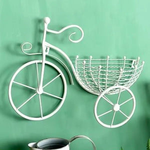 Bicycle Design Wall Basket For Home Decoration - All-In-One Store