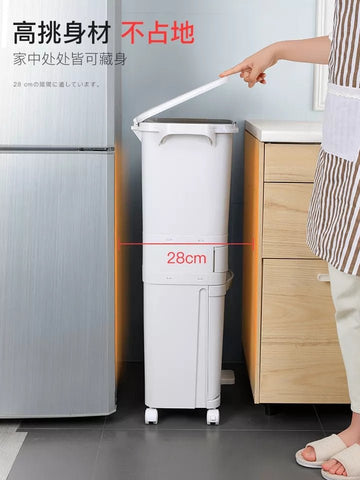 Big Kitchen Trash Trolley - All-In-One Store