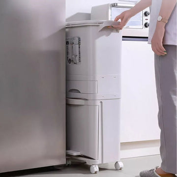 Big Kitchen Trash Trolley - All-In-One Store