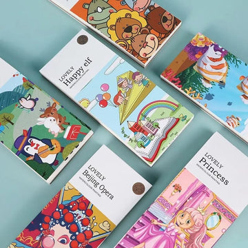 Brush & Splash: Watercolor Doodle Coloring Books - All-In-One Store