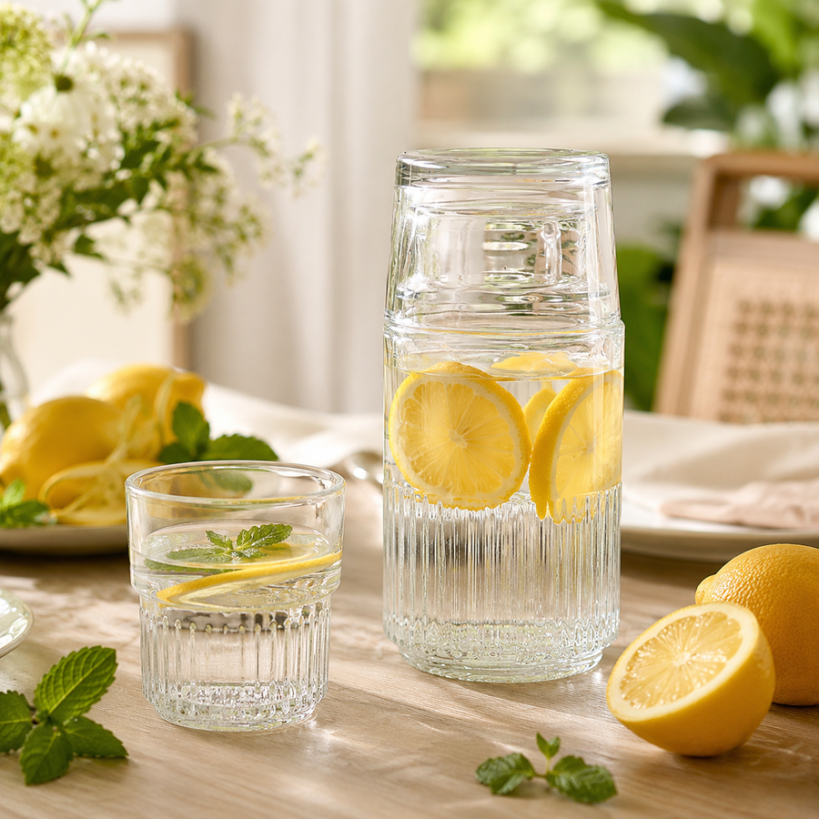 Handy 550ml Glass Carafe (2354) by Limon