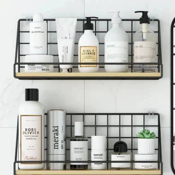 Checks and Boxes Wall Shelf - All-In-One Store