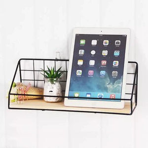 Checks and Boxes Wall Shelf - All-In-One Store