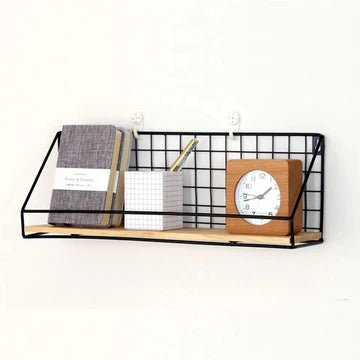 Checks and Boxes Wall Shelf - All-In-One Store