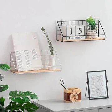 Checks and Boxes Wall Shelf - All-In-One Store