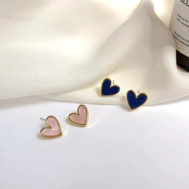 Colorful Mini Hearts Earrings - All-In-One Store