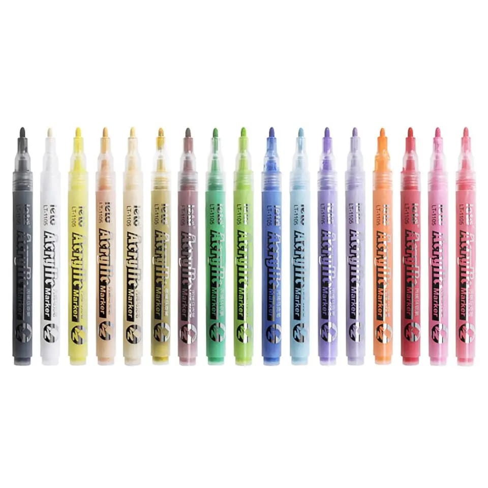 Coloring Gel Ink Pen - Pack Of 9 - All-In-One Store