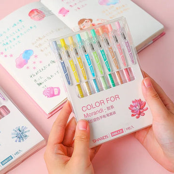 Coloring Gel Ink Pen - Pack Of 9 - All-In-One Store
