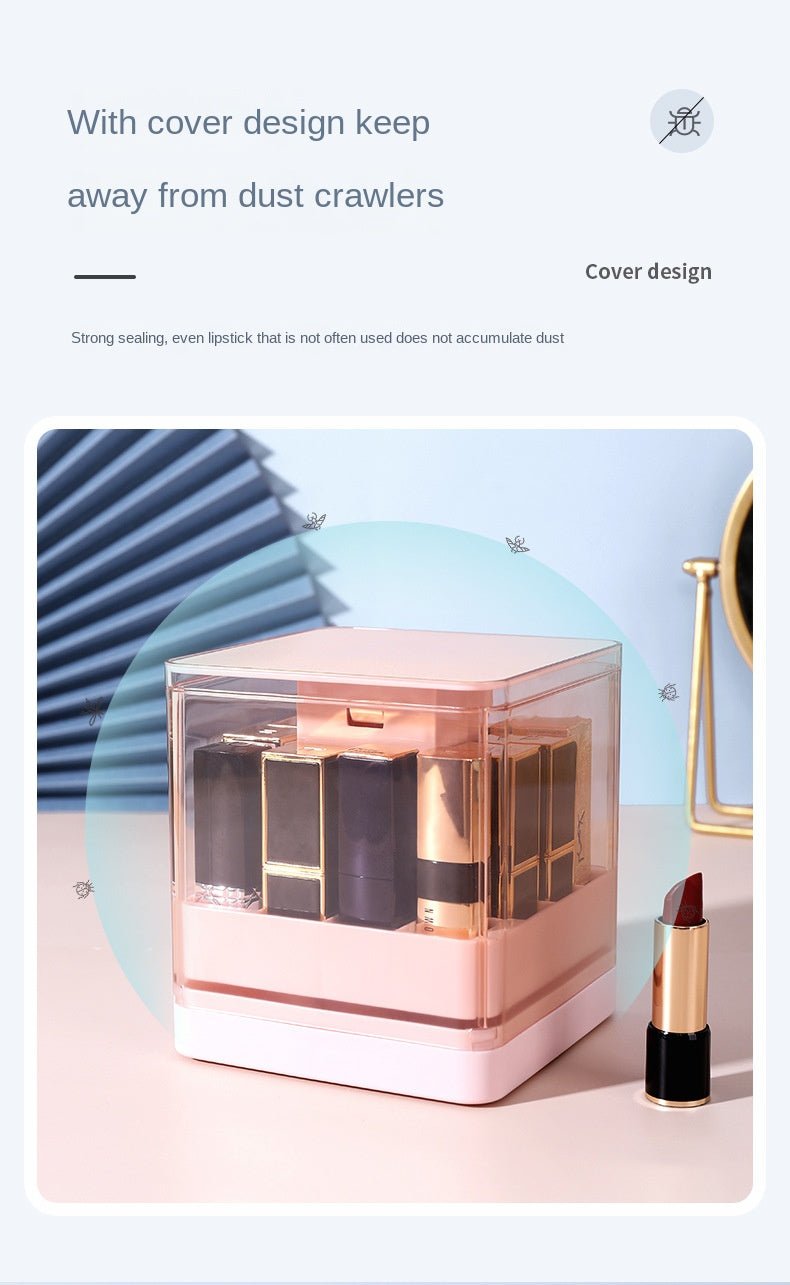 Compression Lift Lipstick Storage Box - All-In-One Store