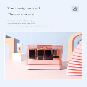 Compression Lift Lipstick Storage Box - All-In-One Store