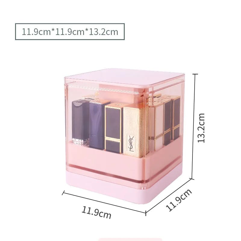 Compression Lift Lipstick Storage Box - All-In-One Store