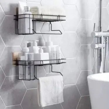 Convenient Bathroom Wall Caddy - All-In-One Store