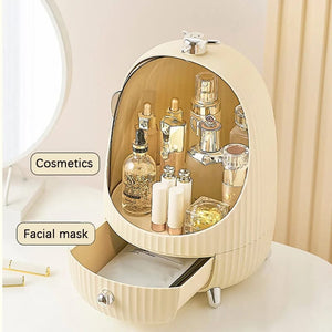 Cosmetic Display Cases With Drawer & LED - All-In-One Store