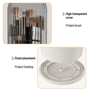 Cosmo Spin Brush Holder - All-In-One Store