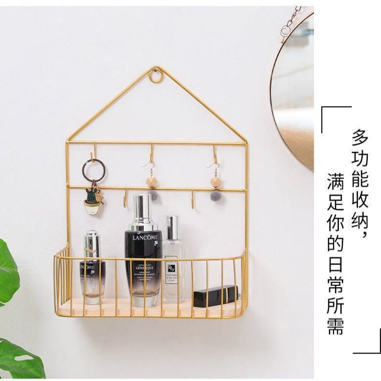 Creative Wall Mounted Shelf-Hook - All-In-One Store