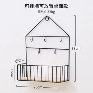 Creative Wall Mounted Shelf-Hook - All-In-One Store