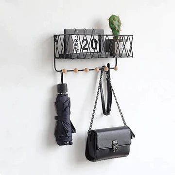 Criss-Cross Wall Utility Shelf - All-In-One Store