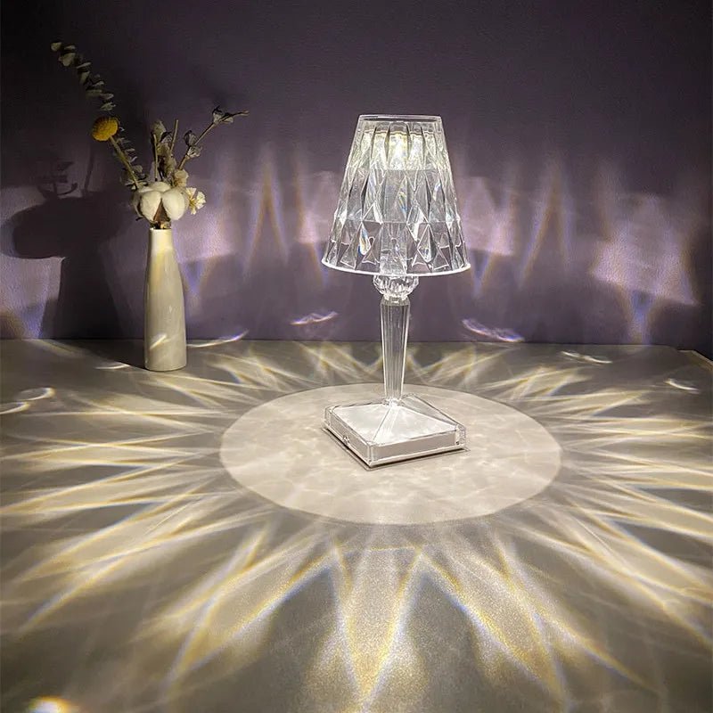 Crystal Color Changing Lamp - Touch sensor - 16 colors - All-In-One Store