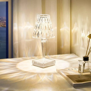 Crystal Color Changing Lamp - Touch sensor - 16 colors - All-In-One Store