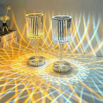 Crystal Color Changing Lamp - Touch sensor - 16 colors - All-In-One Store