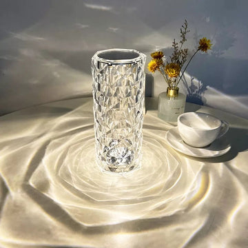 Crystal Color Changing Lamp - Touch sensor - 16 colors - All-In-One Store