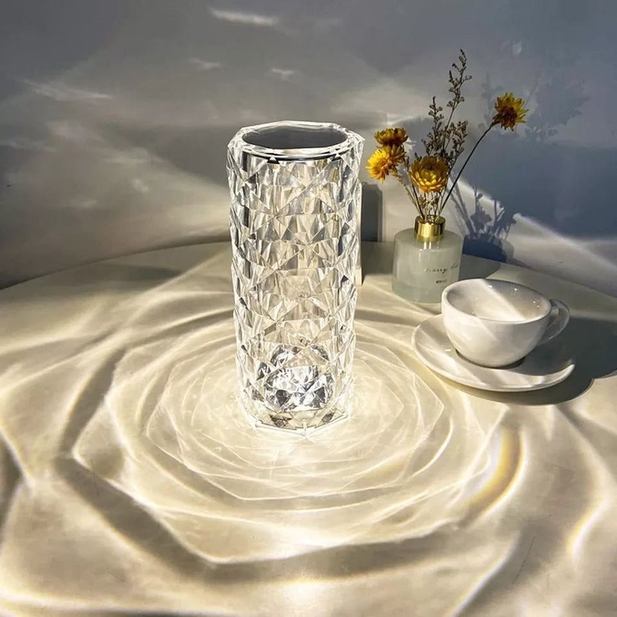 Crystal Color Changing Lamp - Touch sensor - 16 colors - All-In-One Store