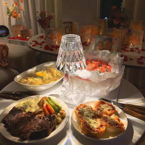 Crystal Color Changing Lamp - Touch sensor - 16 colors - All-In-One Store