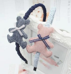 Cute Bow and bear Hairbands - Pack of 2 - All-In-One Store