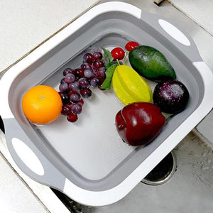 Cutting Board With Vegetable Washer - All-In-One Store