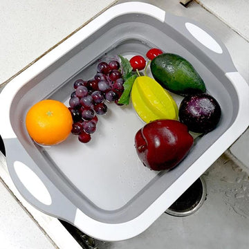 Cutting Board With Vegetable Washer - All-In-One Store