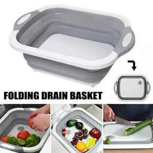 Cutting Board With Vegetable Washer - All-In-One Store