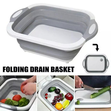 Cutting Board With Vegetable Washer - All-In-One Store