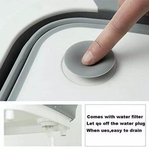 Cutting Board With Vegetable Washer - All-In-One Store