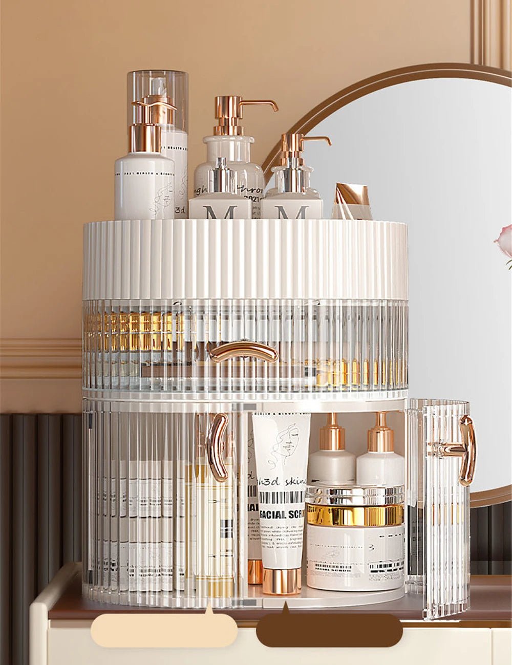 Deluxe Makeup Organizer - All-In-One Store