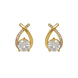Diamond Cross Earrings - All-In-One Store