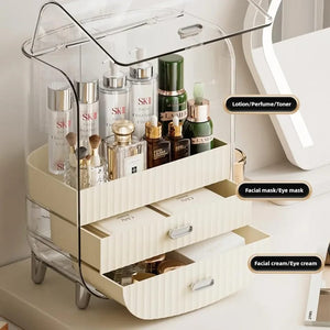 Diamond Glow Cosmetic Organizer - All-In-One Store