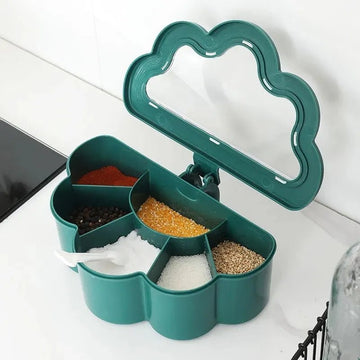 Divided cloud spice box - All-In-One Store