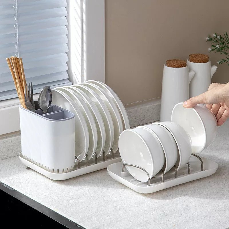 Double shaded spoon plates & bowl holder - All-In-One Store