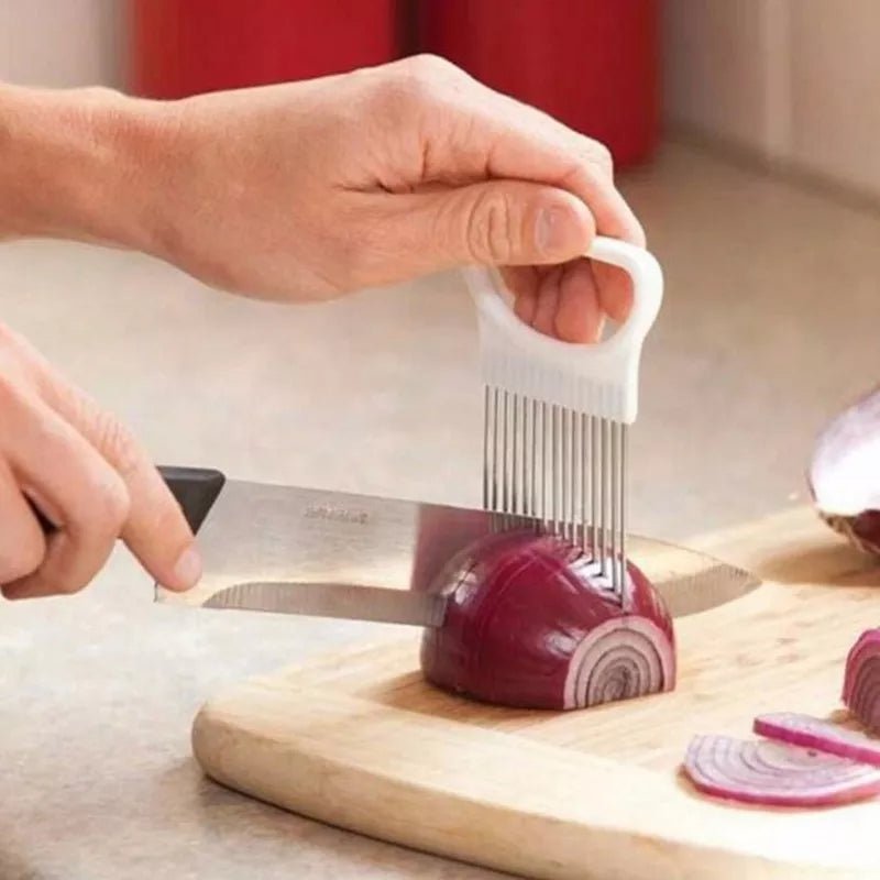 Easy Cut Onion Holder Slicer - All-In-One Store