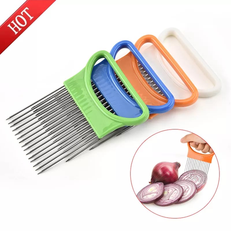 Easy Cut Onion Holder Slicer - All-In-One Store