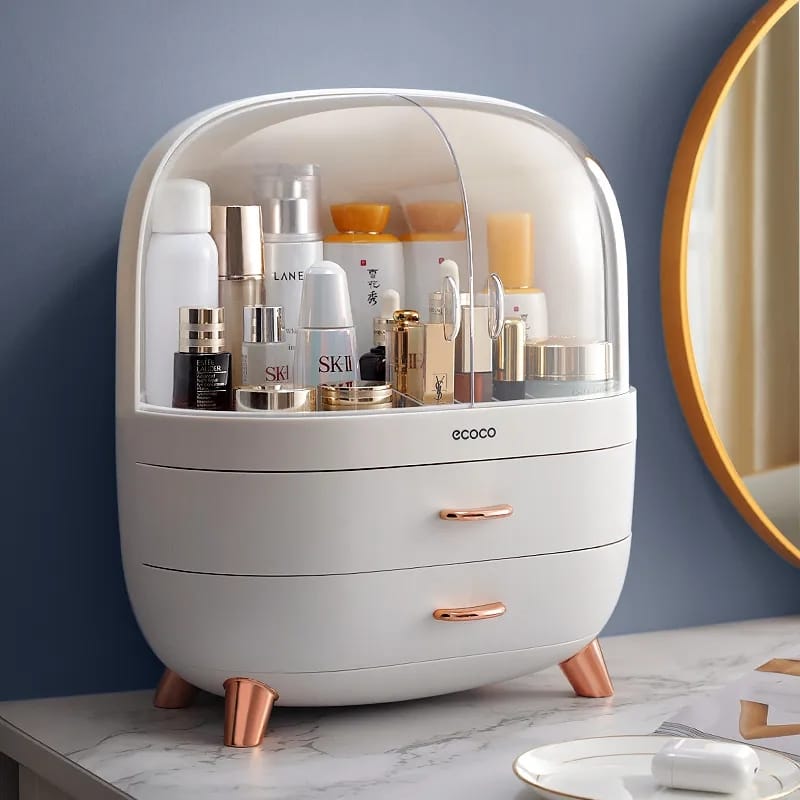 Ecoco Multi Compartments Cosmetic Organizer 2 - All-In-One Store