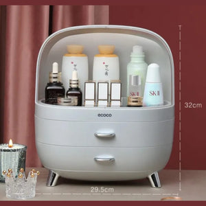 Ecoco Multi Compartments Cosmetic Organizer 2 - All-In-One Store