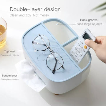 ECOCO Tissue Box - All-In-One Store