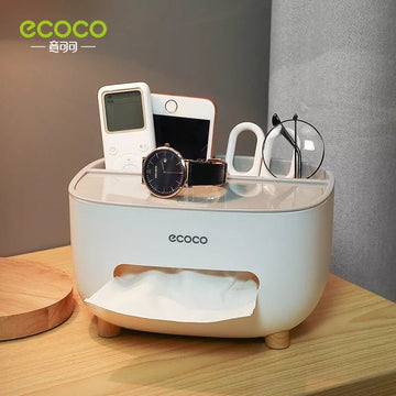 ECOCO Tissue Box - All-In-One Store