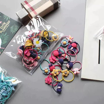 Elastic Nylon Hair Bands (Pack Of 20) - All-In-One Store
