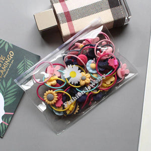 Elastic Nylon Hair Bands (Pack Of 20) - All-In-One Store