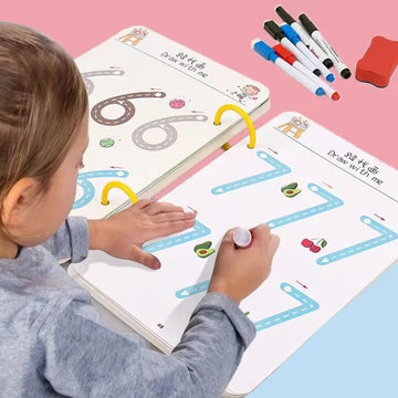 Erasable Tracing Book 64 pages - All-In-One Store