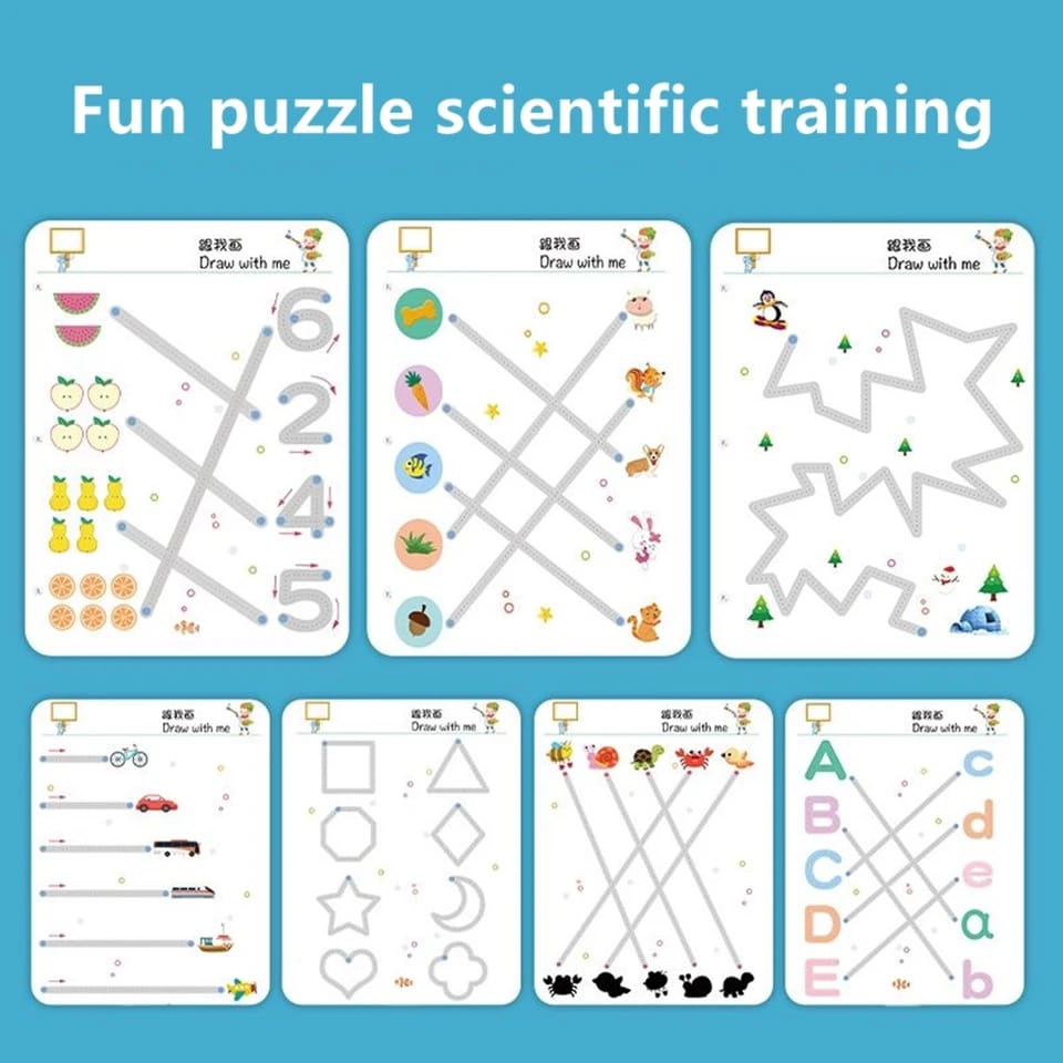 Erasable Tracing Book 64 pages - All-In-One Store