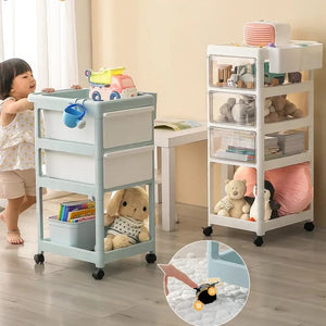 Essential Baby Supplies Trolley - 4 Layers - All-In-One Store
